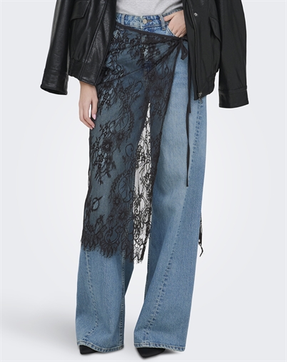 JDY - JDYWinnie Lace Tørklæde - Black